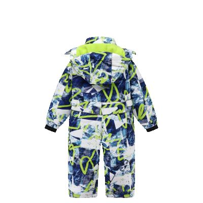 China Big Kid's Snowsuits One Piece Snowboarding Ski Suits Waterproof Overalls Jackets Anti-UV for sale