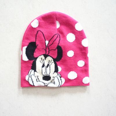 China COMMON Jacquard Beanie Hat For Kids Custom Order Winter Children for sale