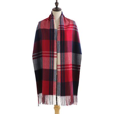 China 2021 Elegant Classic Lady Winter Long Scarf Cashmere Warm Shawl Tassel Woman Scarves for sale