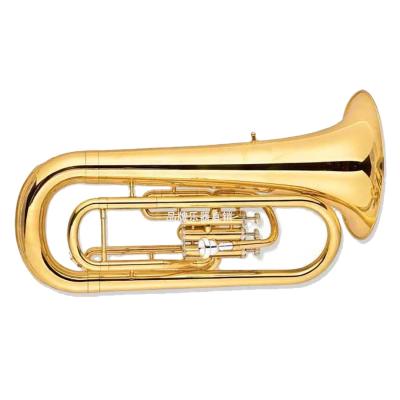 China Other Gold Tone Large Horn Series Euphonium JYEU-E170 Walking Musical Instrument for sale