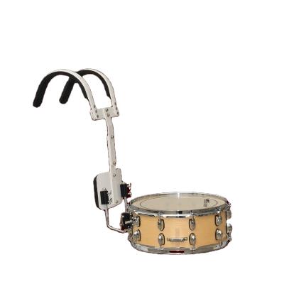 China Other Color JYSD-M300 Color JYSD-M300 Musical Instrument Snare Drum Golden Wood Cavity 14 Inch Natural Wood Snare Drum for sale