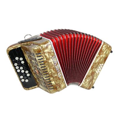 China Parrot C System 22 Keys 8BS Beginner Instrument YINGWU Factory Direct Accordion YW-2208 for sale