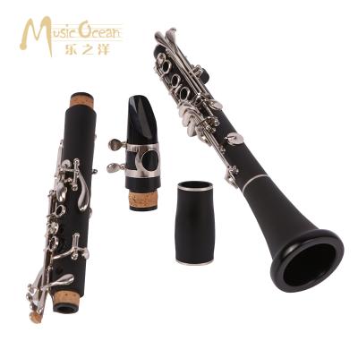 China Professional Bakelite Lezhiyang Clarinet Bakelite Clarinet Factory Direct Sales Bb Clarinet for sale