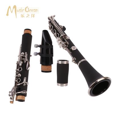 China Professional Ebony Clarinet Clarinet Manufacturer Direct Sales Bb Clarinet for sale