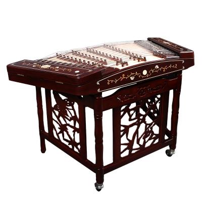 China Professional Collection Redwood Yangqin 623YZ-A Fine Yangqin Musical Instrument Performance Sycamore Lehai Yangqin for sale