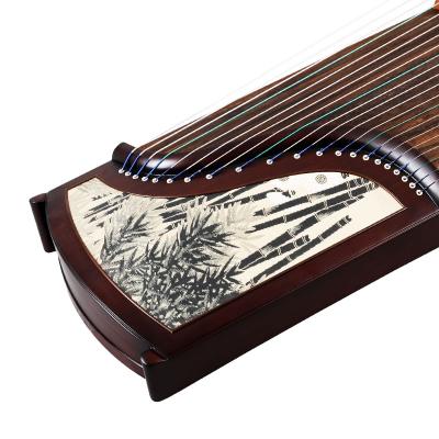 China Lehai Guzheng Piano Beginners Entrance Test Practice Imitation Walnut Solid Wood Bamboo Rhyme DB11ZS-ZL Guzheng for sale