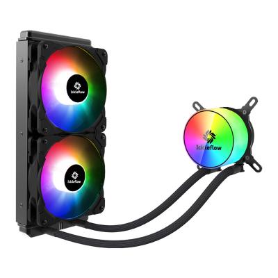 China Liquid Cooling Optical Sync 240 , Imagination RGB Computer Case Main Board Fans for sale