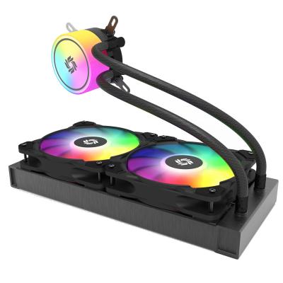 China Liquid Cooling Super Silent 240 Case , Fantasy RGB Computer Fans for sale