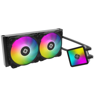 China Computer Case 240mm ARGB CPU Liquid Cooler For Intel LGA 2066 2011 115X AMD AM4 AM3+ AM3 FA2+ FM2 Processor for sale