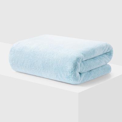 China Child-Proof Fast dry cleaning 80*200CM thick large bath towels for sale