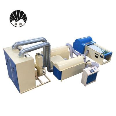 China Cotton Toy Mattress Ball Fiber Machine Pop Fiber Production Line for sale