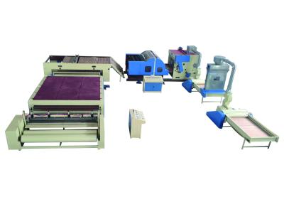 China PET Fiber Comforter Sintepon Wadding Production Line for sale