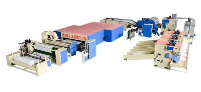 China Stiff Wadding Nonwovens Glue Free Wadding Production Line For Sintepon Dacron for sale