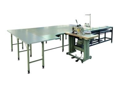 China Comforters Edge Trimming Overlock Machine Quilt Making Equipment 3KW for sale