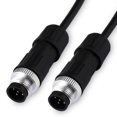 China Cost effective alternative male aviation plug aviation products 3 sensor plugs m5 waterproof cable for sale