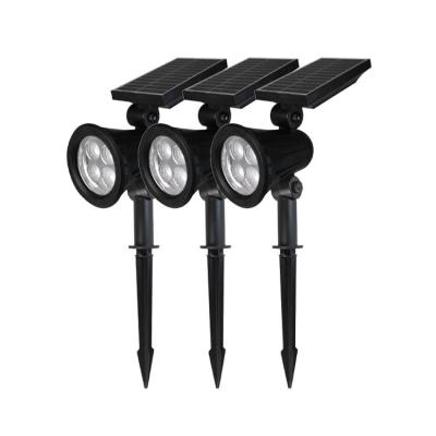 China Garden ABS Housing Rgb Solar Motion Lights Outdoor 4w 7w 9w outdoor garden lights garden light 12v for sale