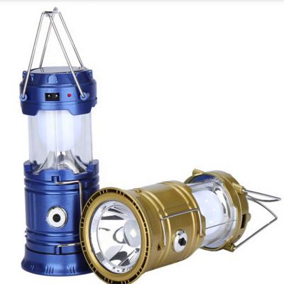 China Outdoor Outdoor Portable Led Camping Lantern Retractable Handheld Hanging Flickering Flames Camping Light for sale