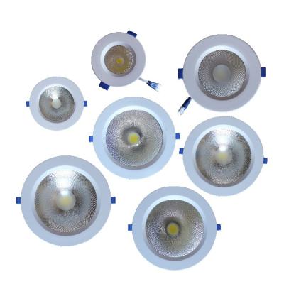 China Modern Commercial Round LED Ceiling Storm Recessed Surface Nounted Down light Downlight Led for sale