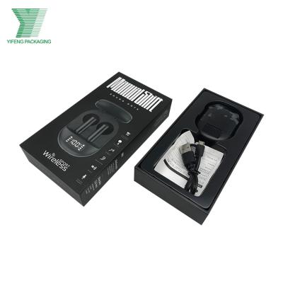 China Guangzhou Recyclable Yifeng Packaging Insert Plastic Earphone Home Appliance Remove Lid Paper Packaging Gift Box For Smart Electronics for sale