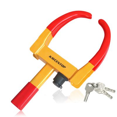 China Waterproof Universal Tire Lock Safety Lock Clamp Wheel Anti-theft Lock for sale