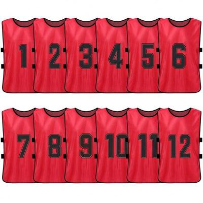 China Durable Customize Sports Aprons Scrum Team Uniform Training Vest Cheap Adult Football Bibs for sale