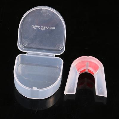 China Durable EVA Boxing Rugby Muttahida Majlis-e-Amal Gum Shield Boxing Mouthguard Abrasionproof Double Mouth Guard for sale