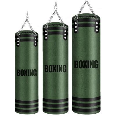 China 110/120/150CM Muttahida Majlis-e-Amal Sandbag Kickboxing Free Bag Poly Canvas High Quality Durable Boxing Heavy Bag for sale