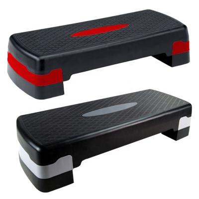 China Durable Adjustable Workout Fitness Step Board Aerobic Exercise Platform Boards Aerobic Step for sale