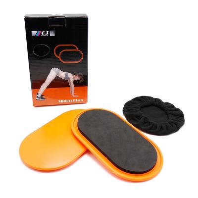 China NEW Slide Plate Fitness Core Exercise Durable Sliders Workout Double Sided Gliding Disc for sale