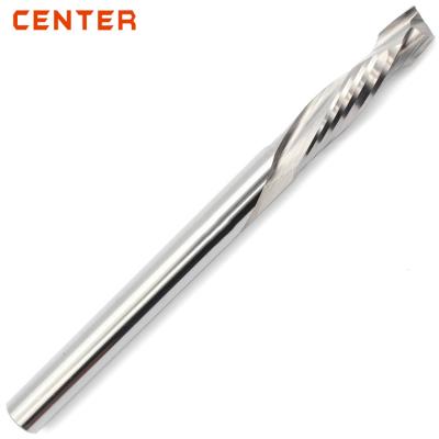 China Best Price CNC Process Single Flute Upcut Cutters For CNC Milling Machine for sale