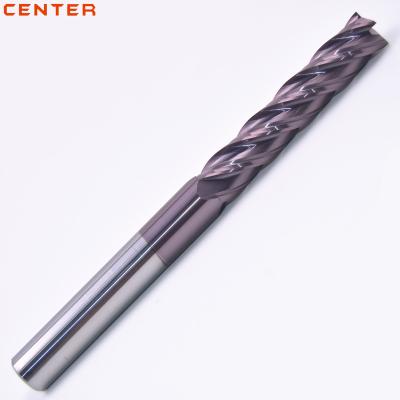 China CNC Machining Tungsten Carbide 4 Flute 20mm Square End Mill for sale