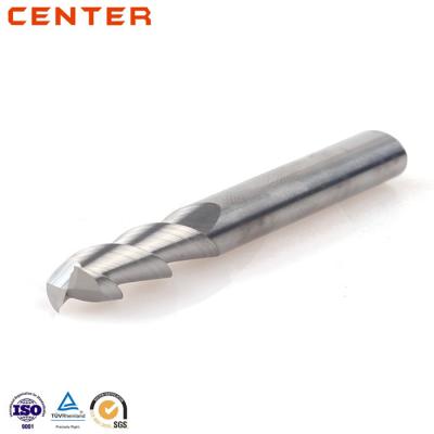 China CNC Process 2 Flutes Carbide Cutting End Mill For Aluminum for sale