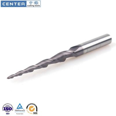 China CNC Solid Carbide Taper Ball Nose Process End Mill for sale