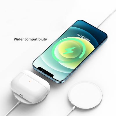 China Fast Wireless Mobile Phone Charger Protection Plus Compatible Chargers Magnetic Safe Radio Charging Magnetic Fast Charging iPhone 12 for sale