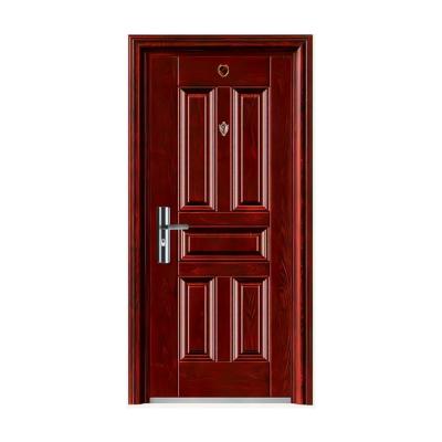 China Exceptional quality anti-theft wholesale metal door solid wooden armored entrance doors for sale