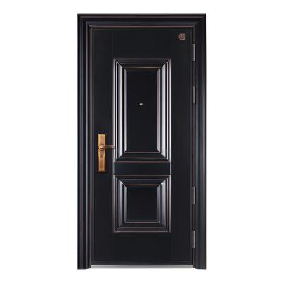 China Anti Theft Manufacturers Portable Wood Steel Security Carved Entrance Doors Armored Door for sale