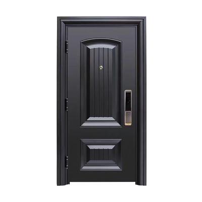 China Good Quality Security Stainless Steel Entrance Doors Anti-theft Modern Wooden Exterior Armored Door for sale