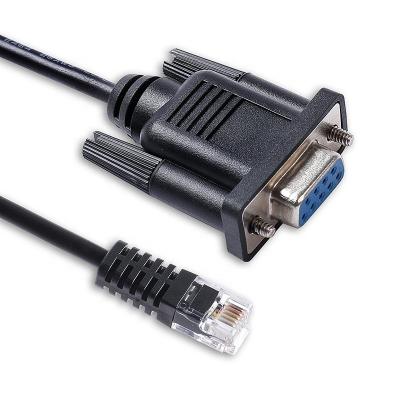 China Durable RS232 DB9 Female To RJ12 RJ11 6P6C 6P4C Skywatcher Synscan Hand Control Port Cable for sale