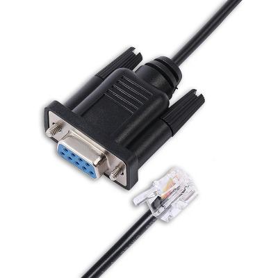 China Durable D-Sub 9 Pin DB9 Female To RJ9 4P4C Plug Cable For Celestron Hand Control RS232 Port Cable 93920 for sale