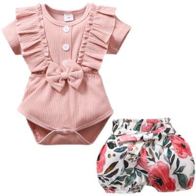 China Substantial Washable Eco-friendly Breathable Sleeveless Rompers Suits With ODM High Quality Newborn Babies Pajamas OEM Rompers Clothes Infant Sportswear for sale