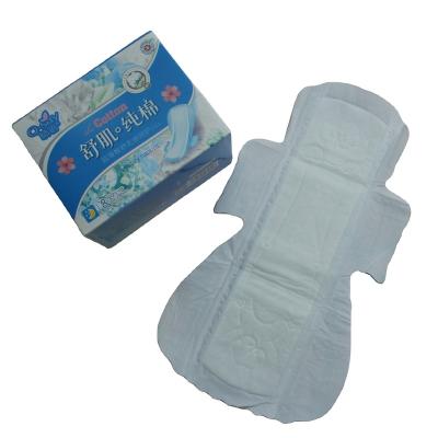 China 3D Leak Prevention Sleeve China Supplier Super Absorption Ladies Pads Personal Sanitary Napkin With Wings for sale