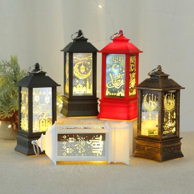 China Ramadan Wind Lamp Creative European style small wind LED lantern wind lamp candlestick birthday gift candle decorative home decoration lamp for sale