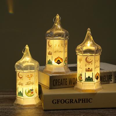 China Retro Middle East Creative Lanterns Ramadan Wind Lamp Spot Wholesale Electronic Candles Wind Lamps Horse Lanterns Candlestick for sale