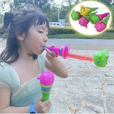 China Small Dragon Blowing Whistle Children's gift creative face news toys 2023 new luxury hot selling smile practical women toys for sale