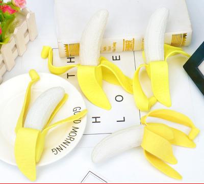 China Deluxe Release and Unzip Magic Weapon Banana Peel New Slow Bound Trick and Creative Trick Toys Simulate Banana Kneading Music for sale