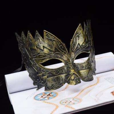 China Halloween Party Supplies Christmas Half Face Mask, Male Adult, Handsome, Cool, Masquerade, Party Mask, Children's Costume, Women's Halloween Mask for sale