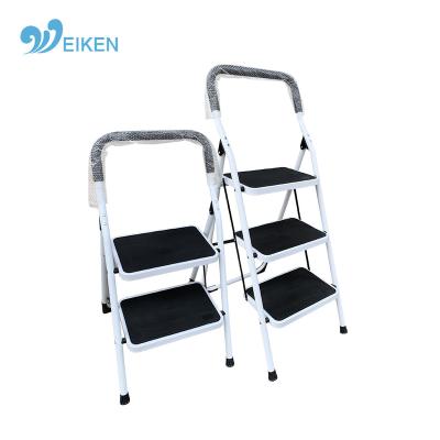 China Small folding ladders price and high quality foldable folding ladder steps ladder telescopic ladder stools for sale