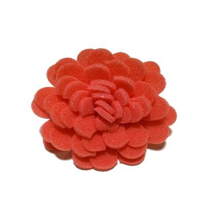 China All Natural New Arrival Wholesale Price Pu Bath Flower Bath Sponge Eco - Friendly Loofah For Women Body Exfoliating Bath Sponge for sale