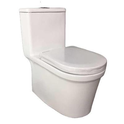 China Factory direct Double-flow ceramic one-piece siphonic portable toilet for the disabled for sale