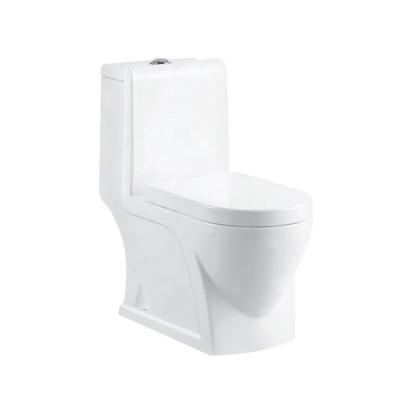 China School Good Quality Floor Sanitary One-piece Toilet Double-flushing Ceramic Toilet for sale